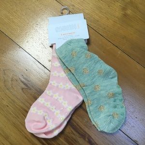 NWT Gymboree Baby Socks Set of 2 Pairs